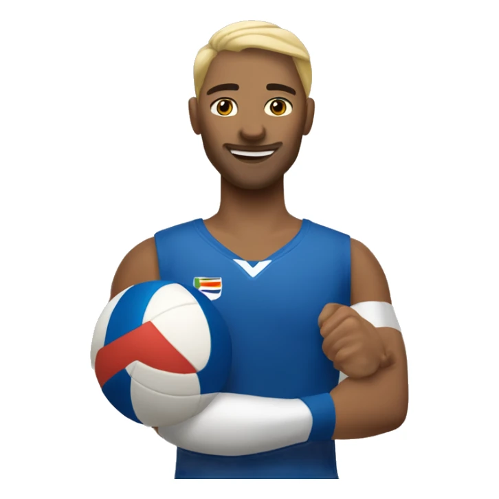 Una persona che gioca a pallavolo  sticker