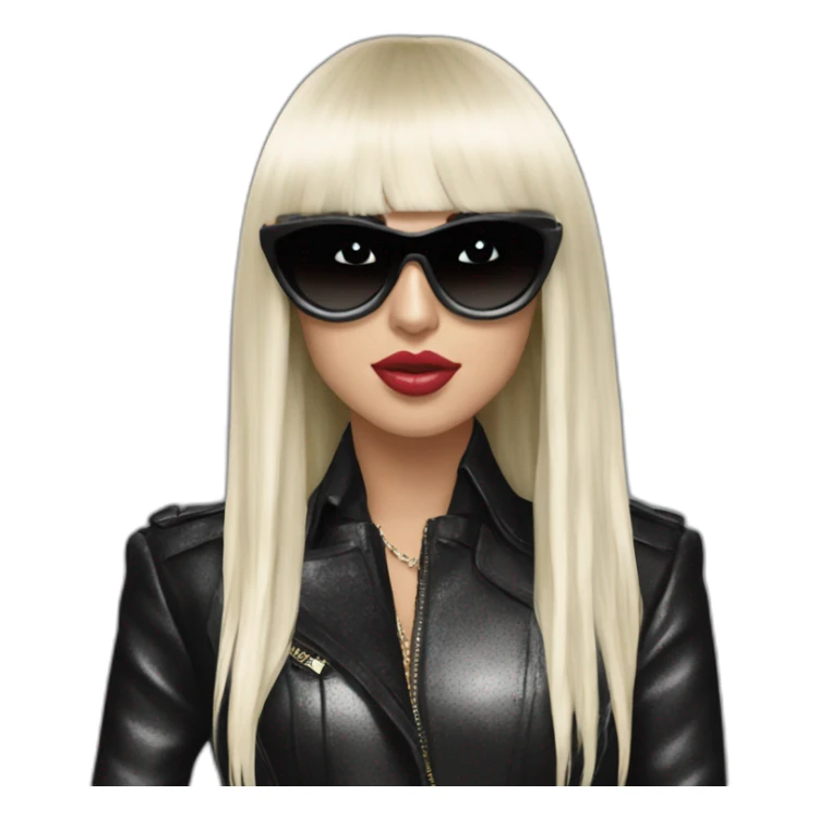 Lady Gaga On The Fame ERA sticker