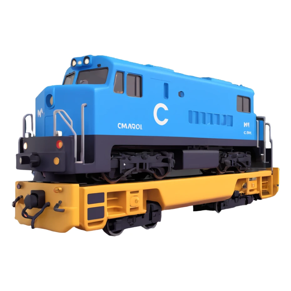 Conrail electric boxy locomotive sticker