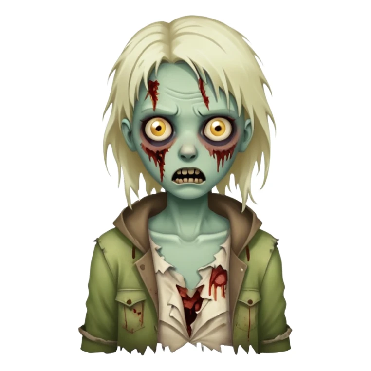 Zombeteiro girl sticker