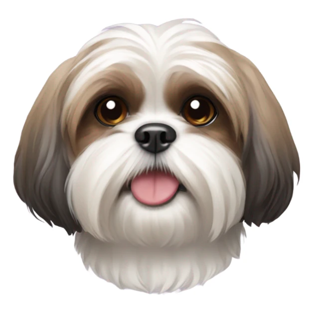 Dog shih tzu  sticker