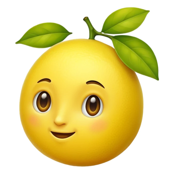 Lemon sticker