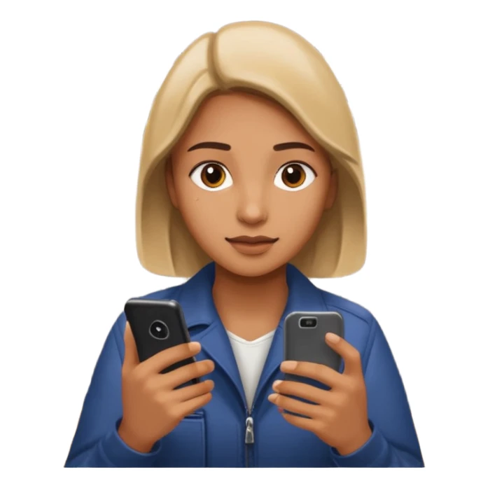 Rider with phone,Metro Riders, inside metro train, no transparent, with background,full image , negative transparent, positive background. sticker