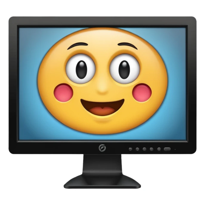 computer monitor sticker