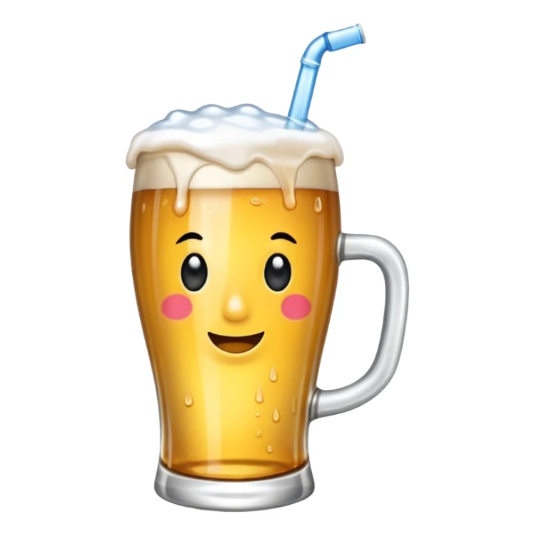 Lata de cerveza bien fría  sticker