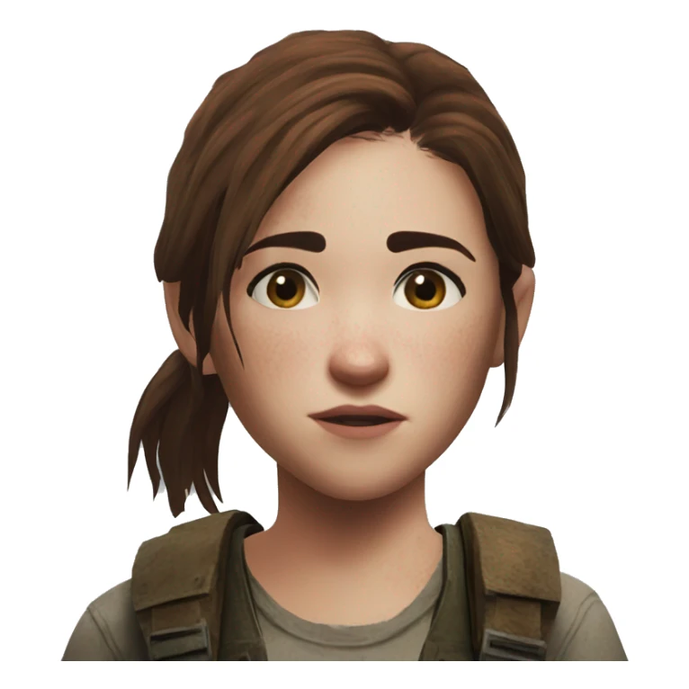 Ellie the last of us Little bit dezoom sticker