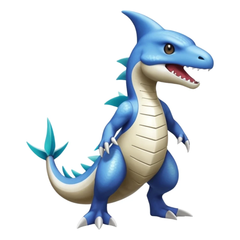 Shiny Koraidon-Latios-Marowak-Gabite-Fakémon-hybrid-creature (full body)  sticker