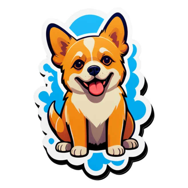 Perros sticker