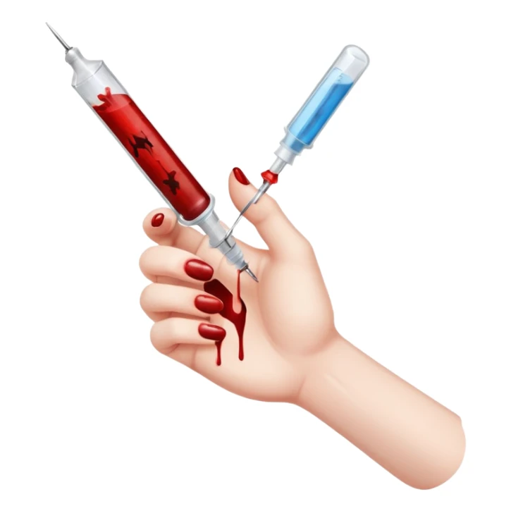 YUNG VAMP LIFE hand sticker