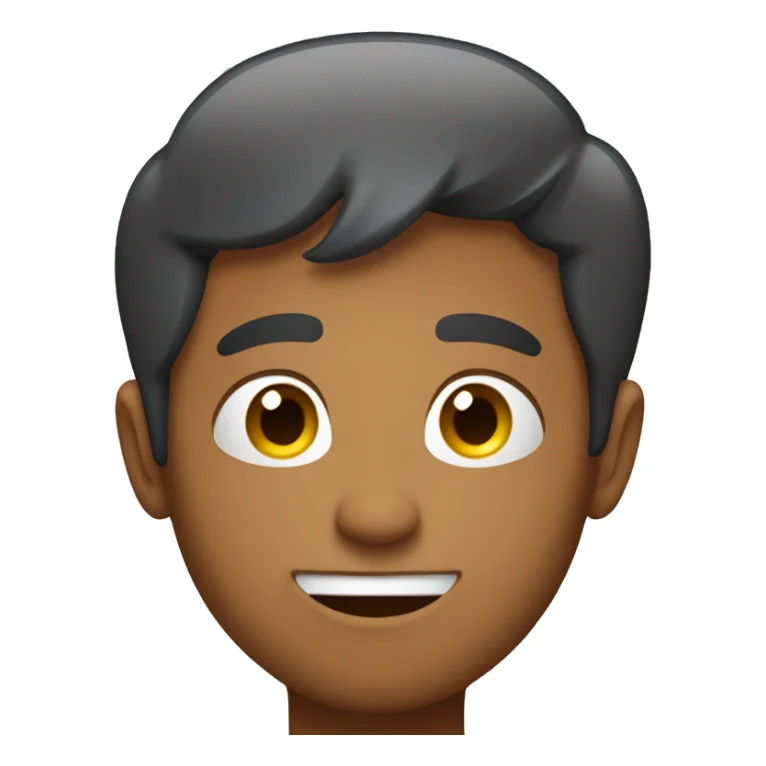 i want a talking emoji of a young energetic man talking and explaining something sticker