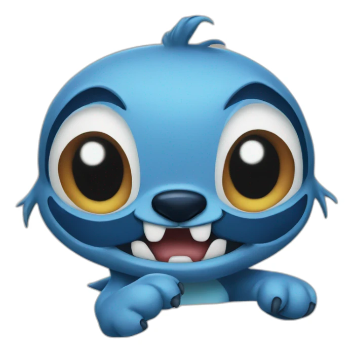 Stich coca sticker