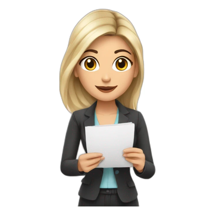 RAQUEL INDRIAGO CON UNA AGENDA de enero EN MANO sticker