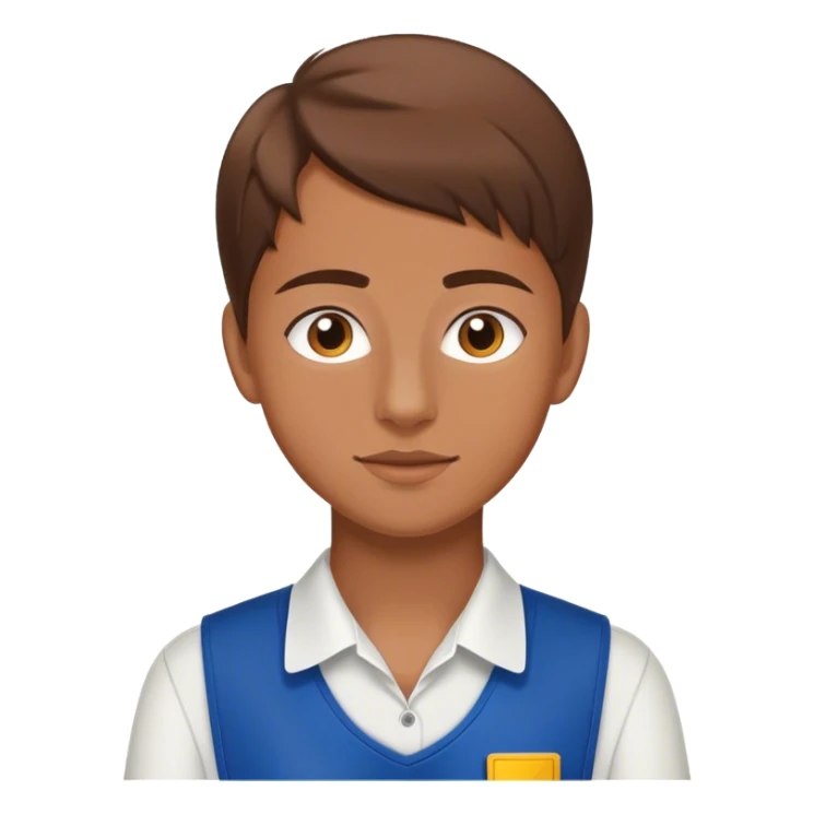 Lidl worker 18 years old brown hair sticker