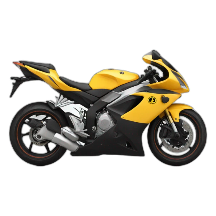 motorbike R1 sticker