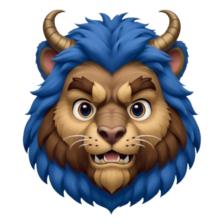 Beast from Beauty and the Beast Movie sticker