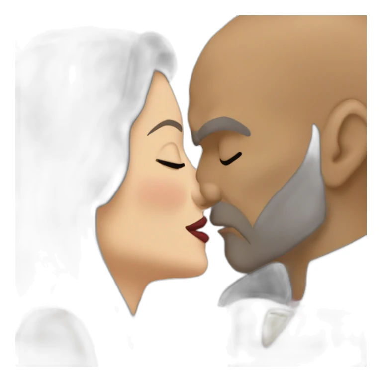 picard worf kiss sticker