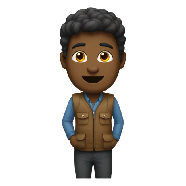 Un emojis à moitié réveiller  sticker