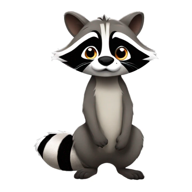 Raccoon, Disney, Meeko sticker