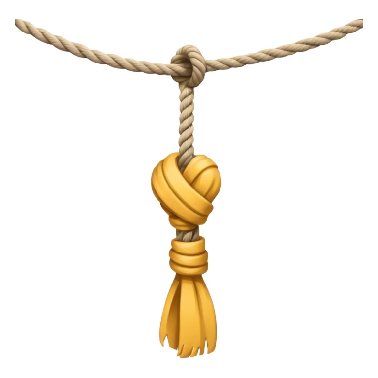 End of a rope sticker