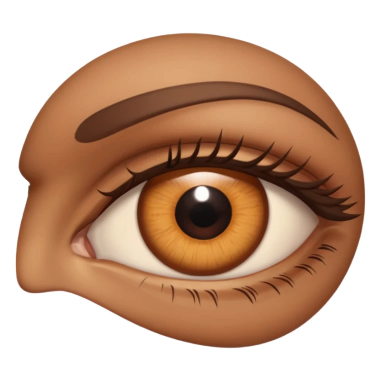 a pair of eyes sticker