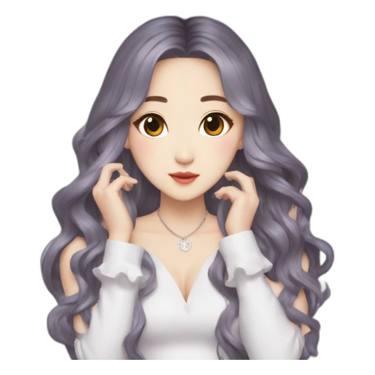 shuhua of (g)i-dle music group sticker