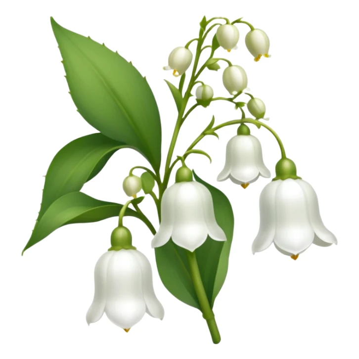 lily of the velly sticker