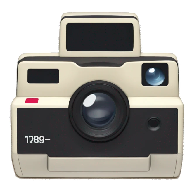 polaroid that says 1989 sticker