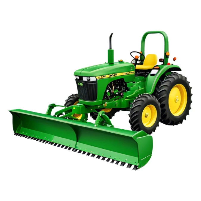 Plow - John Deere 644 (Model Year: 2022) (Iconic colour: Green) sticker