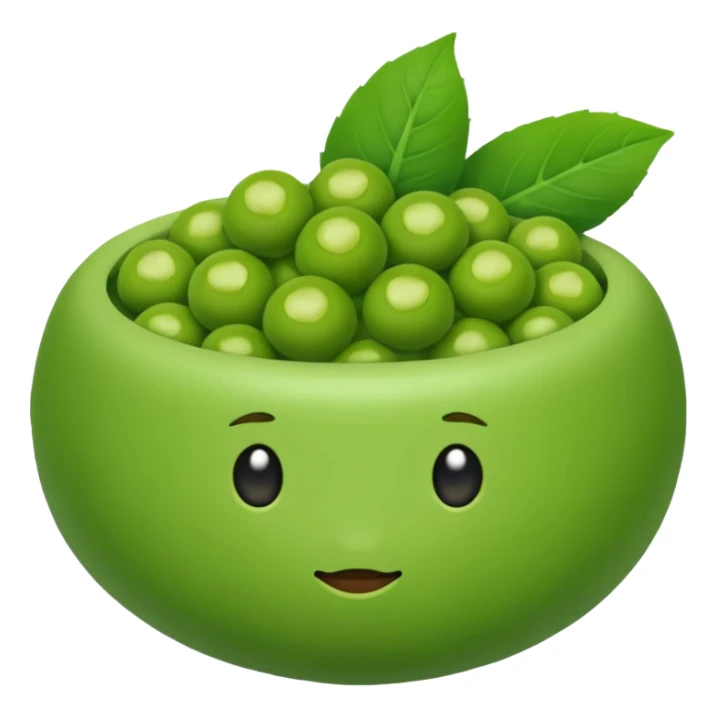 Panda Wasabi Pea sticker