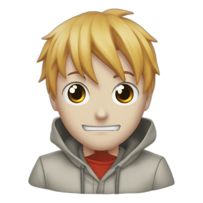 Ichigo kurosaki qui fait un clin d’oeil sticker