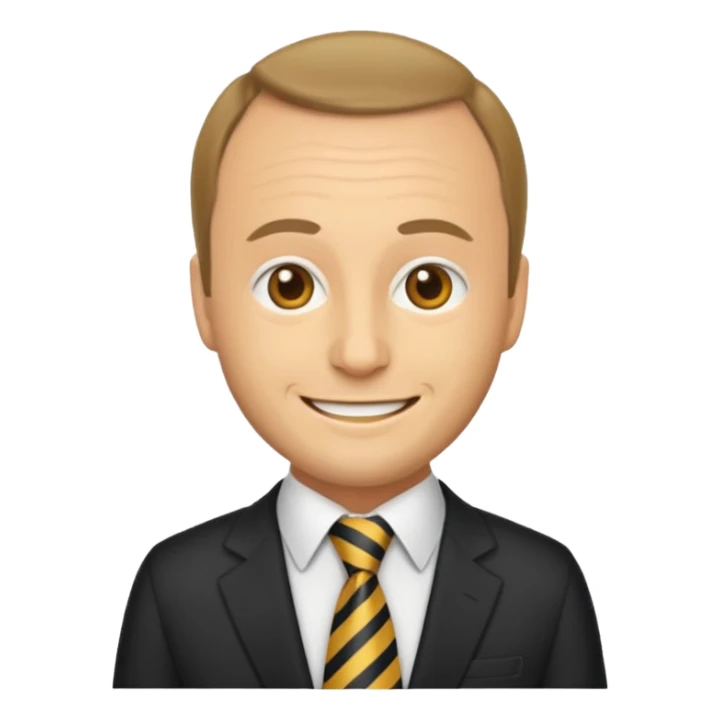 Friedrich Merz emoji, with a tie sticker