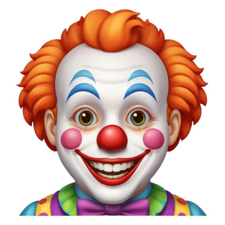 Chú hề cười tươi, 25 tuổi sticker