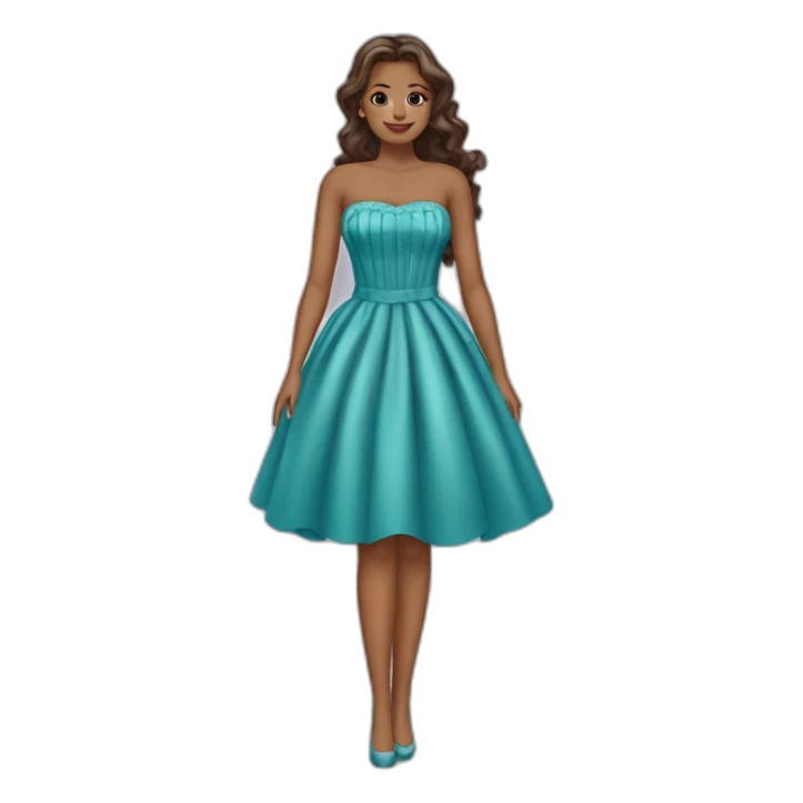 vestido talla muy grande sticker