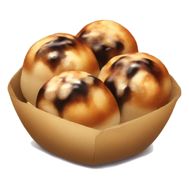 realistic takoyaki still life  sticker
