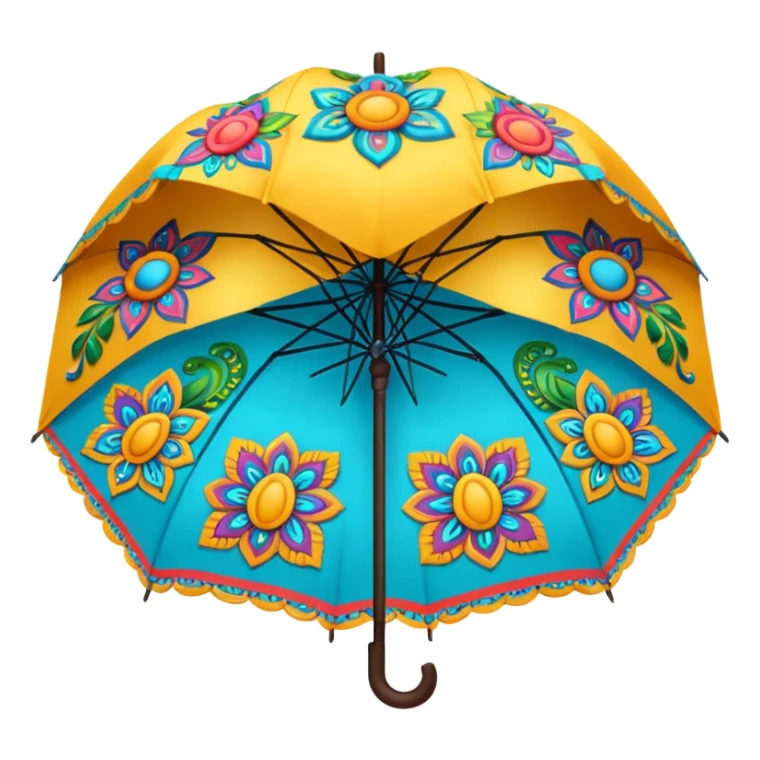 sombrinha de frevo pernambucano sticker