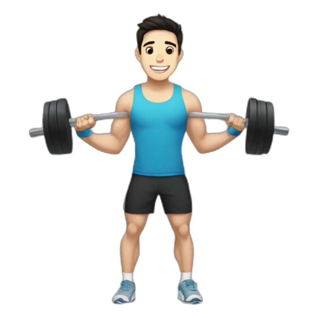 david archuleta lifting weights sticker