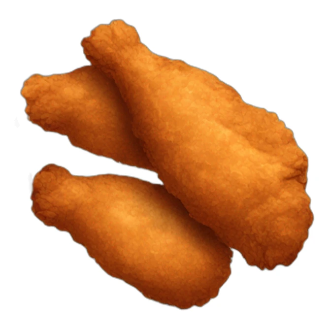 fried chicken sticker