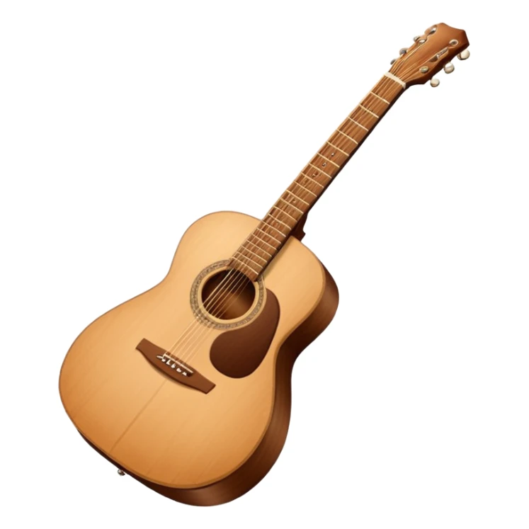 acoustic guitaracoustic guitar emoji sticker