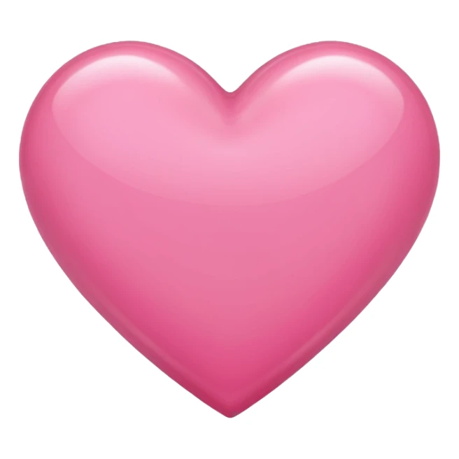 pink heart sticker