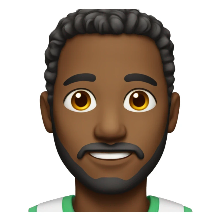 realistic portrait of a male sticker