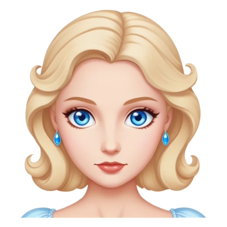 daphne bridgerton with blue eyes sticker