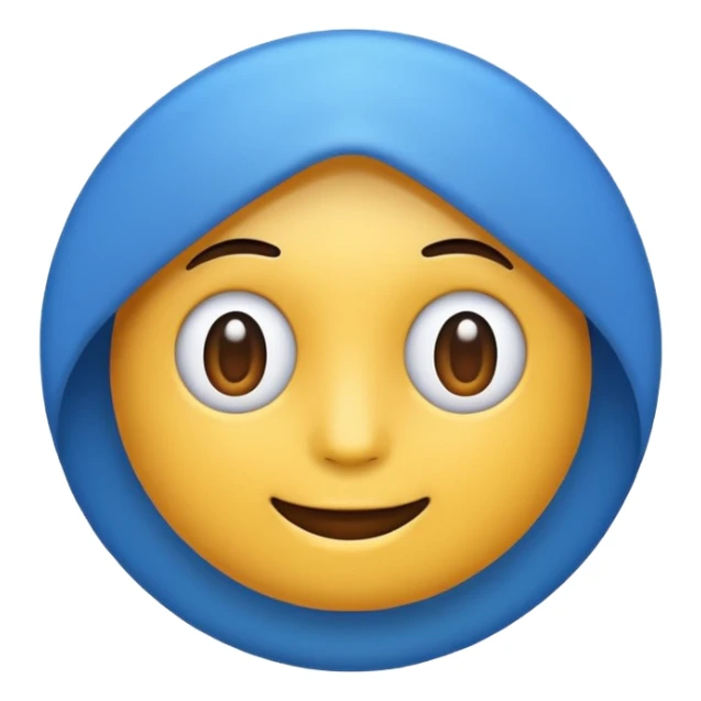 Create a verify meta parody badge  emoji with this ✅🔵 sticker