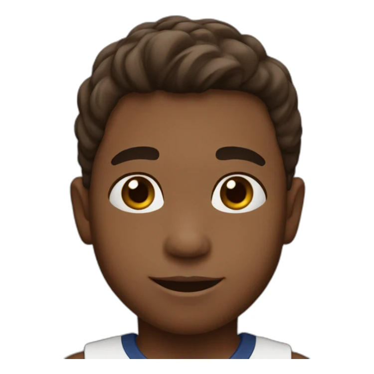 5 year old boy running brown hair brown eyes headband sticker