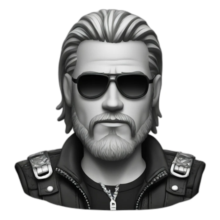 Biker-sons of anarchy sticker