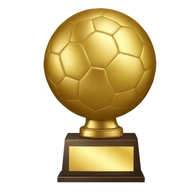 Ballon Do’r Golden Ball award sticker