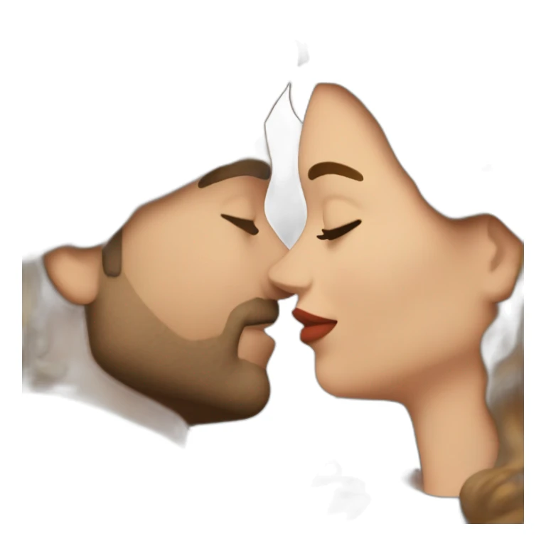 Myriam bregman kissing javier milei sticker