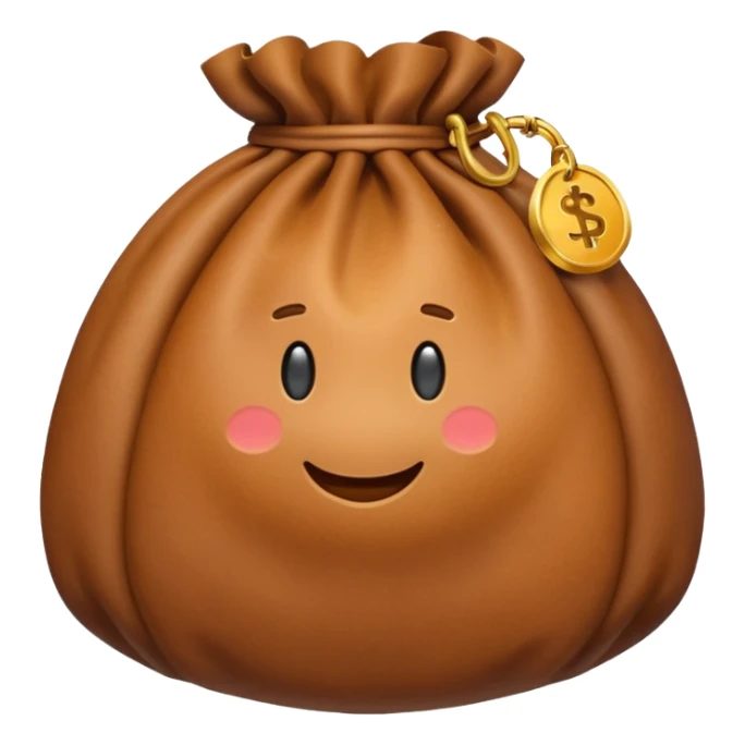 money bag emoji with no sign  sticker