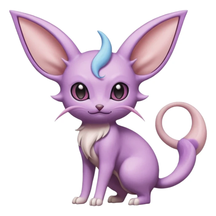 Espeon-Amaura-Minccino-Delcatty-Pachirisu-fusion sticker
