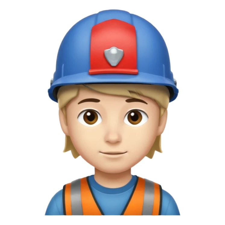 garcon avec un bonnet et un casque sticker