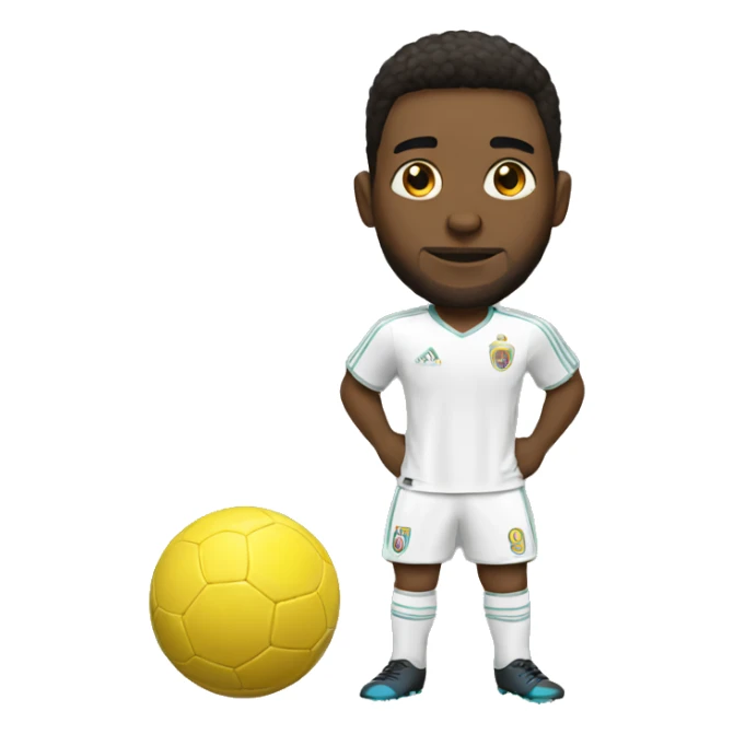 Jugador de futbol sticker